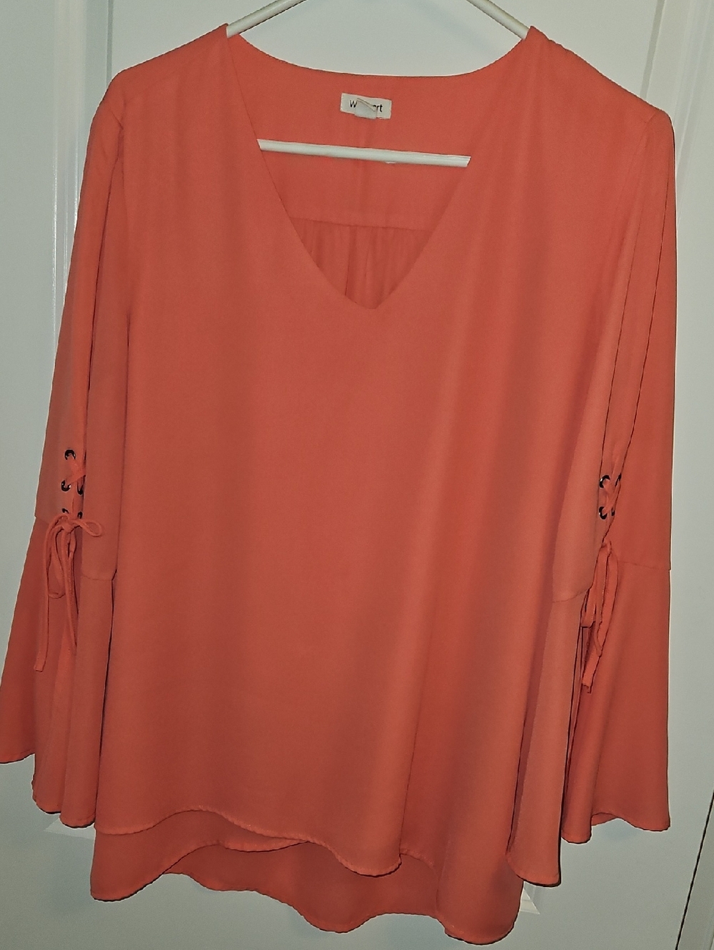 Coral Color Blouse